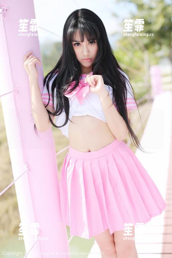 MyGirl美媛馆 - Angela小热巴的空姐写真，挑战你的搭配眼光，全套值得收下。
