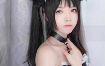 喵糖映画的私拍专场，海棠女仆竟然会撒娇了！