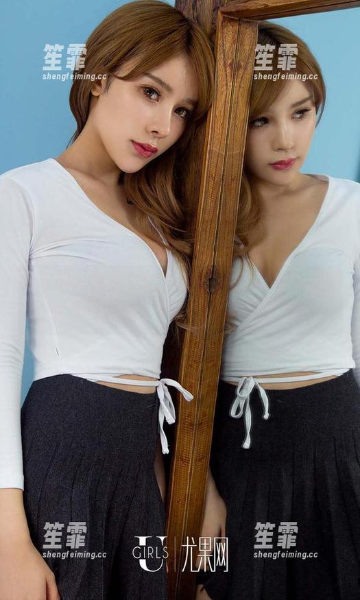 尤果网 - 拿腿说话？葛征Model更新长腿女皇写真集，阐释什么叫骨感美！