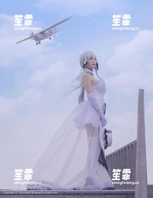菠萝社 - 柳侑绮写真：镂空秀——身体和灵魂都在空中飘呀