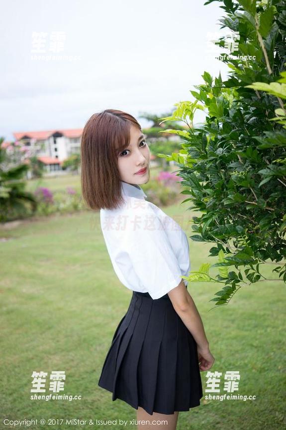魅妍社-Mieko林美惠子 魅妍社 - Mieko林美惠子带来的白丝福利,快来打卡这波图片!